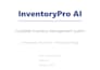 develop a complete ai powered inventory management system
